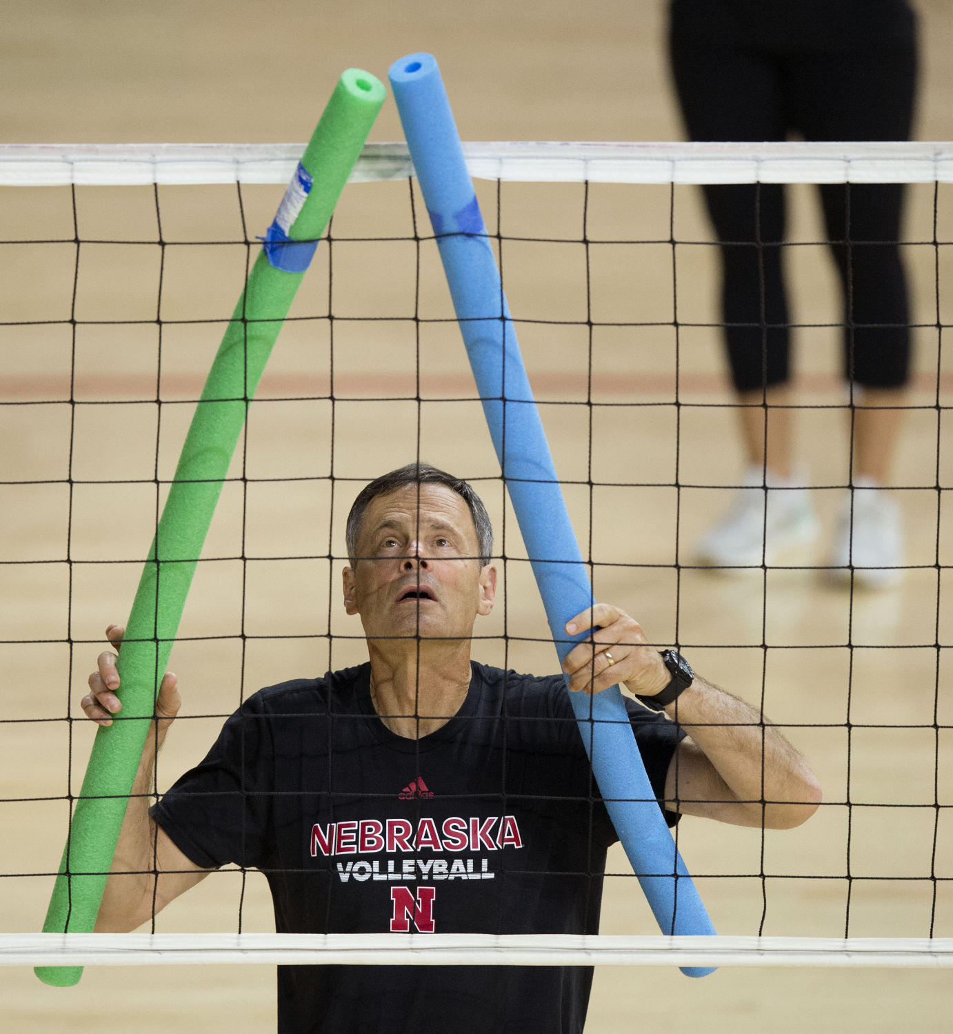 Nebraska Volleyball Practice, 8.10
